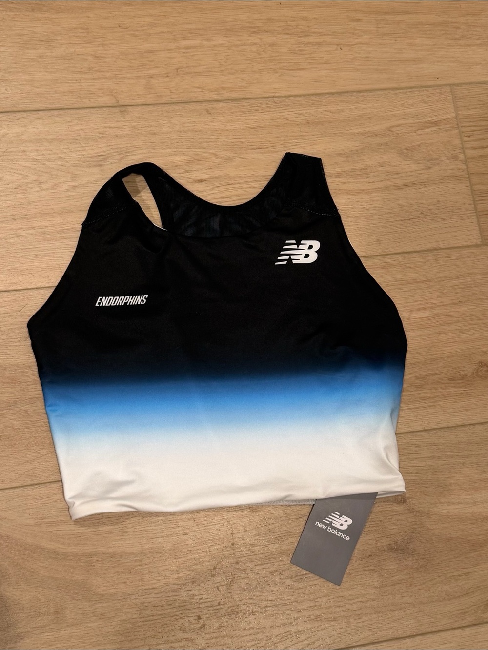 New Balance Pro Elite Endorphins Run Cluh Team Distance Crop Top